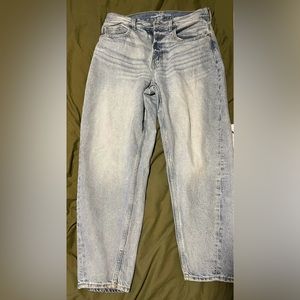 High Rise Balloon Jeans